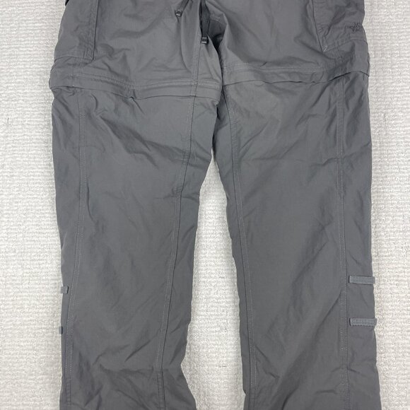 The North Face Pants Womens 10 Grey  2.0 Convertible Cargo Hiking NF0A2UMJ - Picture 3 of 14